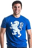 Scottish Lion & Saltire | Scottish Pride Vintage Style Retro-Feel Unisex T-shirt