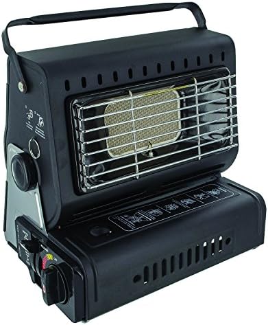 Highlander Camping Portable Compact Gas Heater - Black by ...