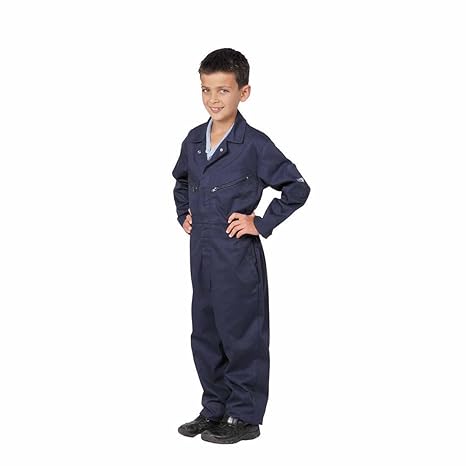 Portwest - Jungen & Mädchen Overall Schutzanzug Garten Garage - Marineblau, 128-134