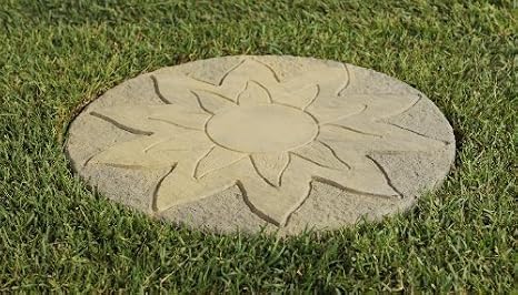 Sun Stepping Stone 450mm Pack Of 2 Amazon Co Uk Garden Outdoors
