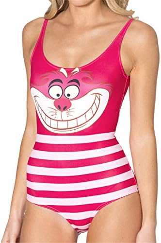 Sexy Girl Summer Comic Alice In Wonderland Absoleml 3D Prints One-Piece Sleeveless Swimsuit 1111 One Size