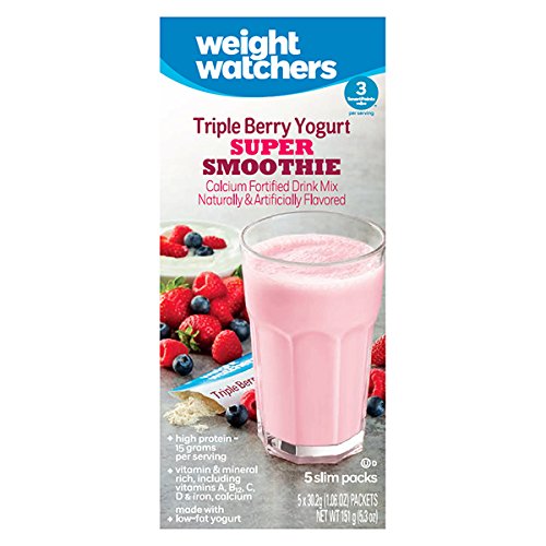 Weight Watchers Triple Berry Yogurt Super Smoothie Weight Watchers Triple Berry Yogurt Super Smoothie
