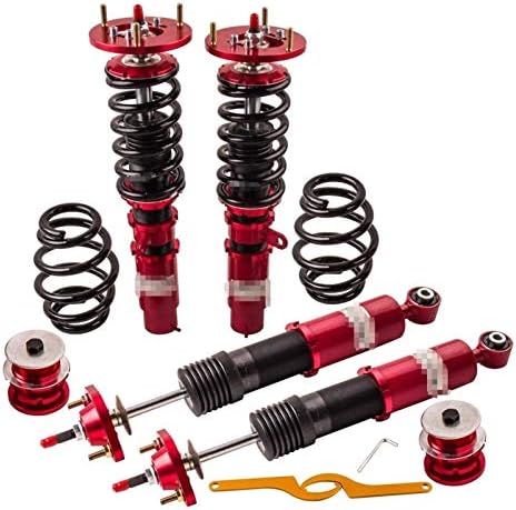 感謝価格 車のショックアブソーバー カーショックアブソーバ24ステップcoiloverフィット感のためにe46 3series 3i 323i 325i 328i 330i M3ショックアブソーバースプリング 330ci 330 3 Coilovers 325 M3 328