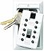 Kidde AccessPoint 001408 KeySafe Original Push Button Combination Permanent Key Lock Box, 5-Key, White