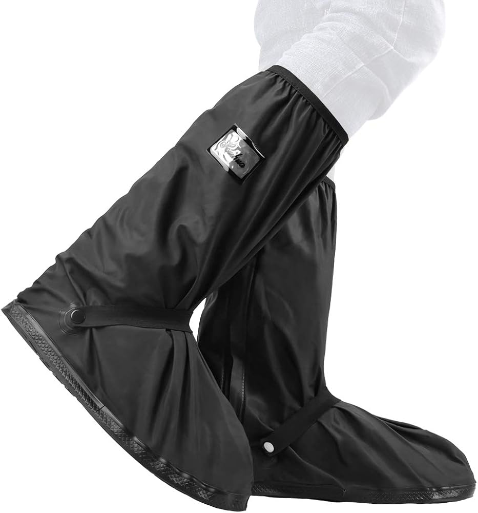 5 Paar Wasserdichte Schuhüberzieher Größe L - Latex Regenüberzieher Für Männer & Frauen