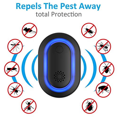 Eradream Ultrasonic Pest Repeller, Pest Repeller Plug in for Pest Reject, 2019 Newest Electronic Rodent Repellent Indoor Use for Bug Spider Ant Mice Roach Other Insects(2 Pack) - Thumbnail 2