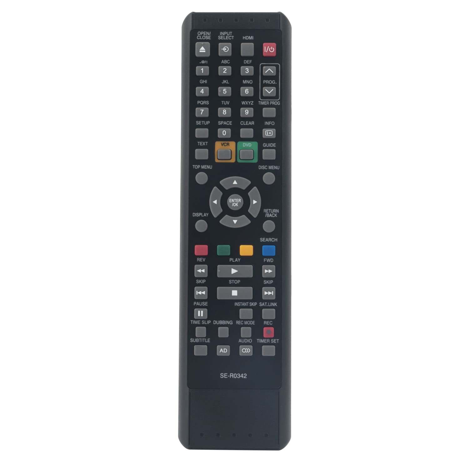 VINABTY Replaced Remote SE-R0342 Fit for Toshiba DVD Recorder DVR19DTKB DVR19DTKB2 DVR20KB