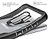 Samsung Galaxy S9 Plus S9+ Case, MoKo Clear Slim Fit Lightweight Shockproof Armor Shield, Flexible TPU Bumper Edge + Rigid PC Back Panel Cover for Samsung Galaxy S9 Plus 6.2 Inch - Black