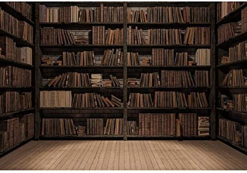 Dashan 8x6 5フィート ビンテージ 図書館 本棚 背景 アンティーク 本棚 勉強 ブックスタック 誕生日パーティー 本 教師 学生 卒業 学校 写真撮影 背景 大学 大学 卒業 Youtubephotoprop Wsmtransportes Com Br