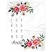 Kute 'n' Koo Milestone Baby Blanket, Large Baby Blankets for Girls Newborn Photography Props Baby Girl Gifts Reuseable Premium Fleece Baby Monthly Milestone Blanket Shower Gifts (Flora 1)