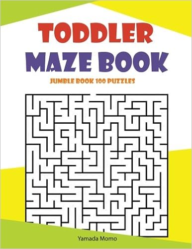 Toddler Maze Book Jumble Book 100 Puzzles Maze Book Kindergarten Volume 1 Momo Yamada 9781548519780 Amazon Com Books