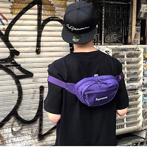 Oyoco Fanny Pack Travel Bum Bags Running Pocket for Men Women (purple) - Thumbnail 2