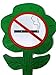 Triluca No Smoking Yard Sign-by Duke Za Daisy
