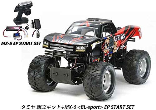 タミヤ RCC アグリオス(TXT-2)組立キット+MX-6 EP スタートセットSET-101A27621A-58549 B07RKNBW3Y   