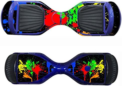 Hover board Protective Skin-Self Balancing Electric Two Wheel Scooter decal-Skateboard Wrap - Balance Scooter Stickers-Protective Motorized Longboard Covering …