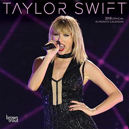 Official Taylor Swift 2018 Mini Wall Calendar Calendar – Mini Calendar, 31 Aug. 2017