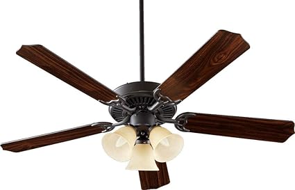Three Light Old World Ceiling Fan 77525 1795 Amazon Com