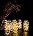 String lights 33ft 100 LEDs, Furnizone Dimmable With Remote Control Waterproof Warm White Battery Operated Outdoor Indoor Bedroom