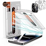 [4+2 Pack] [Auto Alignment Kit] Screen Protector