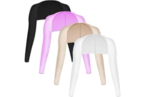 Yookat 4 Pieces Cooling Shawl Golf Cooling Shawl Arm Sleeve Sun Protection Golf Shrug for Women Men Outdoor Sports