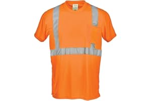 J. J. Keller SAFEGEAR Hi-Vis T-Shirt - Type R Class 2, CSA Z96-15 Compliant