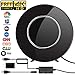 Upgraded Indoor Amplified HD Antenna Up to 200+ Miles Range Support 4K 1080P & All TV's Digital Antenna with Signal Booster,17ft Coax Cable/USB Power Adapter