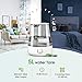 Homasy Cool Mist Humidifiers 5L for Large Room, Ultrasonic Humidifier for Bedroom Baby and Office, Air Vaporizer Unit with Whisper-Quiet Operation, Auto Shut-Off Protection and 40 Hours Working
