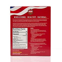 WOHO #127.4 American Ginseng Slice Large 4oz Box