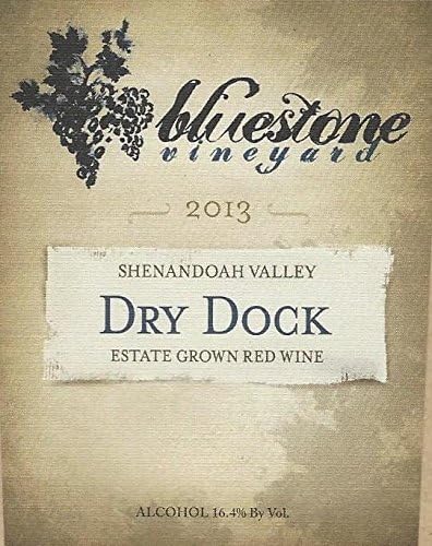 2013 Bluestone Vineyard Estate Grown Dry Dock 500ml
