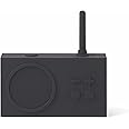 Lexon TYKHO 3 Wireless Bluetooth Speaker and FM Radio, Splashproof and Rechargeable - Black
