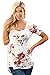 Shopglamla Criss Cross Print Boutique Short Sleeves Top. MADE IN USA