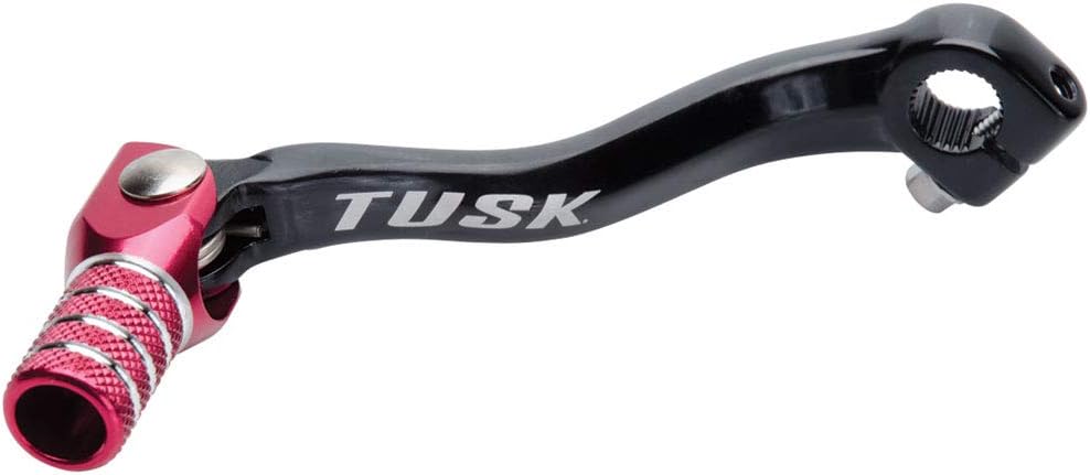 Tusk Folding Shift Lever Black/Red Tip -Fits: Honda CRF250L 2013-2015: Automotive