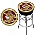 Bar Stool - Budweiser A & Eagle Stool with Foam Padded Seat - Swivel Chair for Game Room, Garage, or Home Bar by Trademark Gameroom