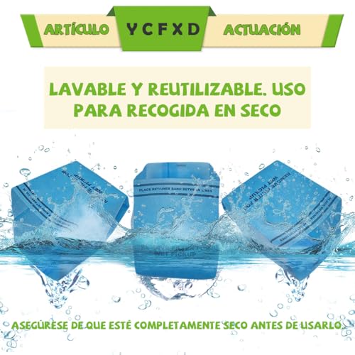 Filtro Para Aspiradora, Compatible con Koblenz Mod 45-0389-2,WS01025F2,artesano 9-38737,VF2000. Wet/Dry Bolsas para Aspiradora Lavable, Ocho bolsas filtrantes más cuatro correas y un cepillo.