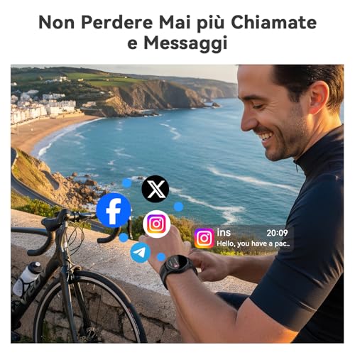 iSo Tech AMOLED Smart Watch for Men and Women with Blood Pressure and ECG, 1.56 Inches Smart Health Watch with Air Pump and Airbag, 24/7 Heart Rate Monitor Sleep SpO₂ Temperature HRV and Stress