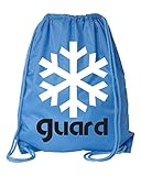Color Guard Snowflake Light Blue Backpack
