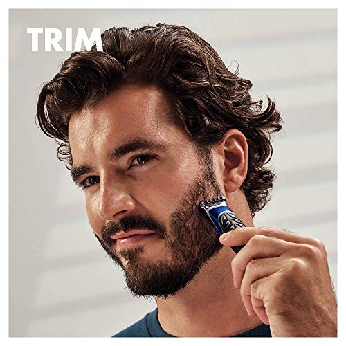 Gillette Styler, 1 Beard Trimmer for Men with 1 ProGlide Razor Blade Refill, 1 Battery, 3 Comb Attachments, Waterproof - Image 3
