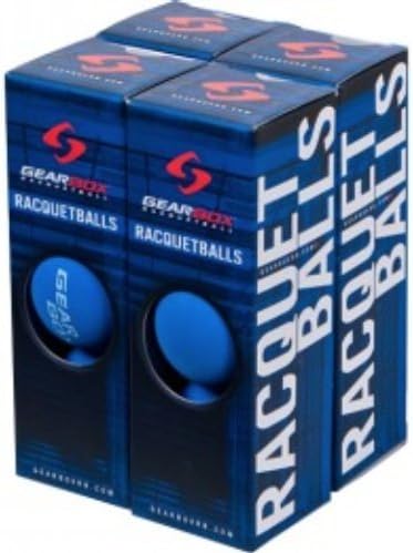 Caja de cambios Racquetballs – azul 4 cajas de 3 bolas: Amazon.es: Deportes y aire libre