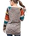 HARHAY Women's Cotton Knitted Long Sleeve Lightweight Tunic Sweatshirt Tops A7,US10-12/XL,Gray,US10-12/XL