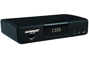 KORAMZI HDTV Digital TV Converter Box ATSC with USB Input for Recording and Media Player CB-107