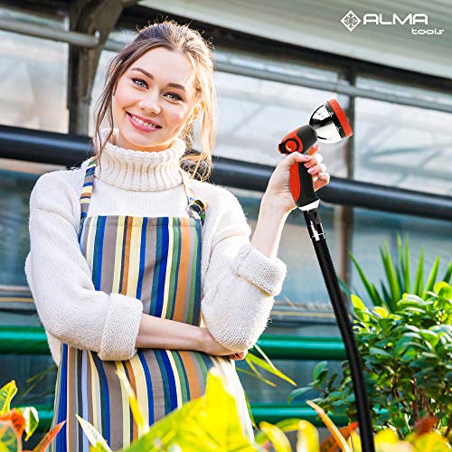 2 ALMA+Garden+Hose+Nozzle+Heavy+Duty