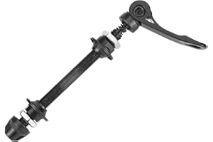 Bike Hub Axle, Durable Steel Quick Release Spindle Shaft Bicycle Axle for Mountain Road City Cycling Commuting Riders