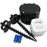 Cartell Wireless Driveway System CW-CON Outdoor Weatherproof Alert System, Sounder and Sensor