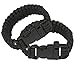 Attmu 2 Pack Outdoor Survival Paracord Bracelet with Fire Starter Scraper Whistle Kits