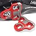 VeloChampion Look Keo Grip Pedal Cleats 6 Degree Float Redthumb 2