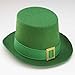 Forum Novelties St. Patrick's Day Costume Top Hat, Green Felt, One Size