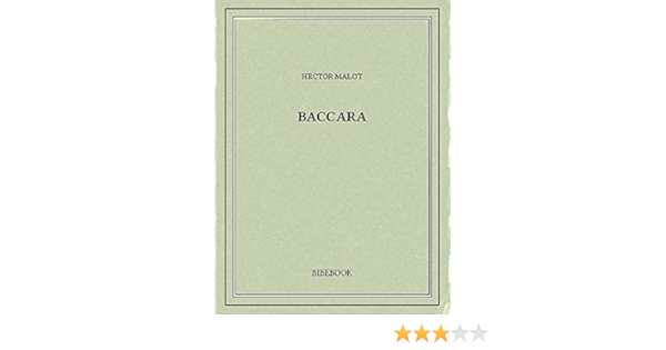 Baccara French Edition Kindle Edition By Malot Hector Literature Fiction Kindle Ebooks Amazon Com