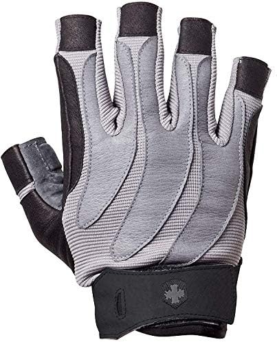 Harbinger Men's Bio-form With Heat-activated Cushioned Palm Weightlifting Glove
