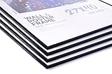 27x40 Movie Poster Frames Value Pack Deal (4 Frames) Four 27x40 Frames with Black Plastic Edges