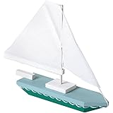 Amazon Com Drawing Wooden Sailboats Home Diy Education Toy Creative Painted White Models Children S Coloring Handmade Diy Boats Toy 3pack Toddler Christmas Gift Arts Crafts Sewing